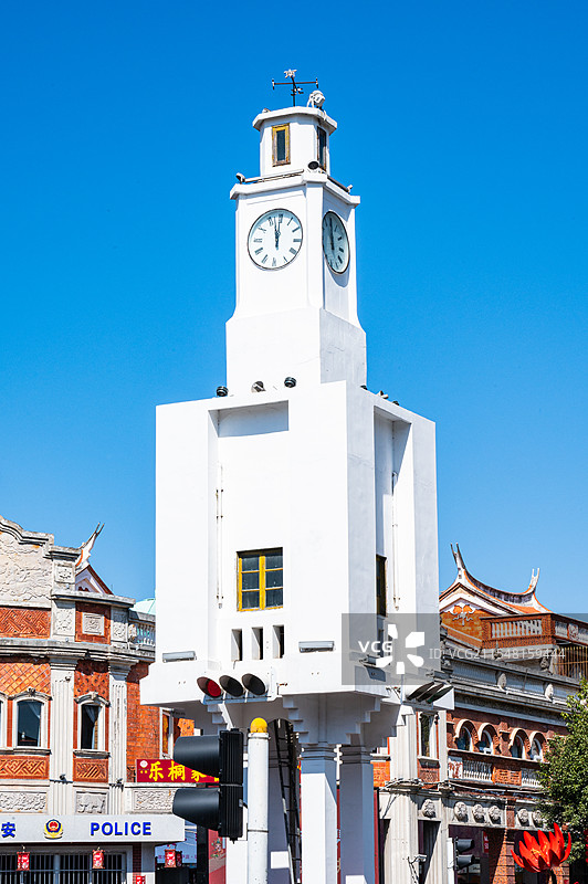 泉州西街钟楼图片素材