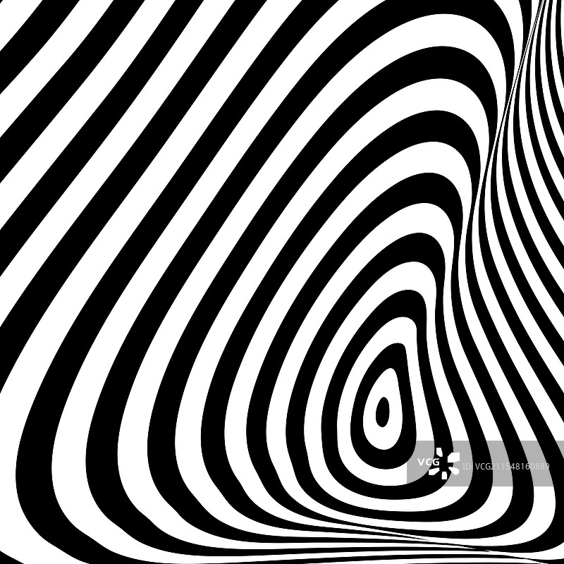 黑白波浪线图案背景图片素材