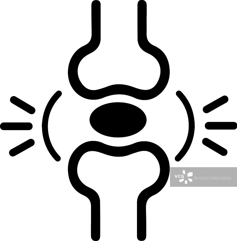 骨关节健康图标象形图图片素材