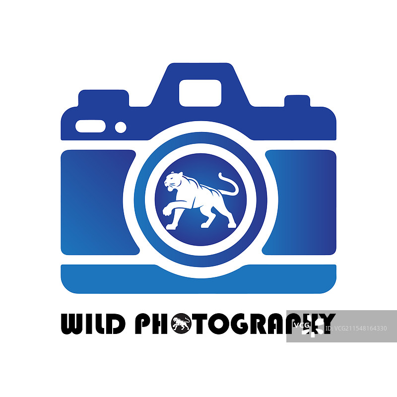 野生摄影标志设计图片素材