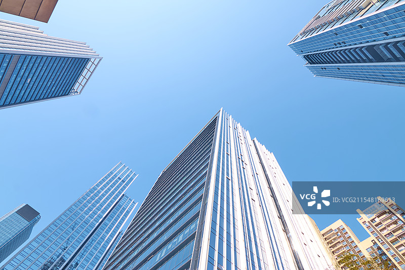 深圳城市现代摩天大楼办公大楼图片素材