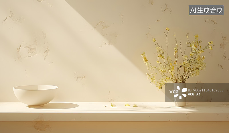 【AI数字艺术】碗  秋天 茶水  陶瓷图片素材