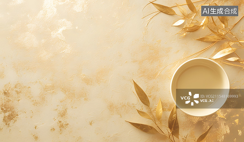 【AI数字艺术】碗  秋天 茶水  陶瓷图片素材