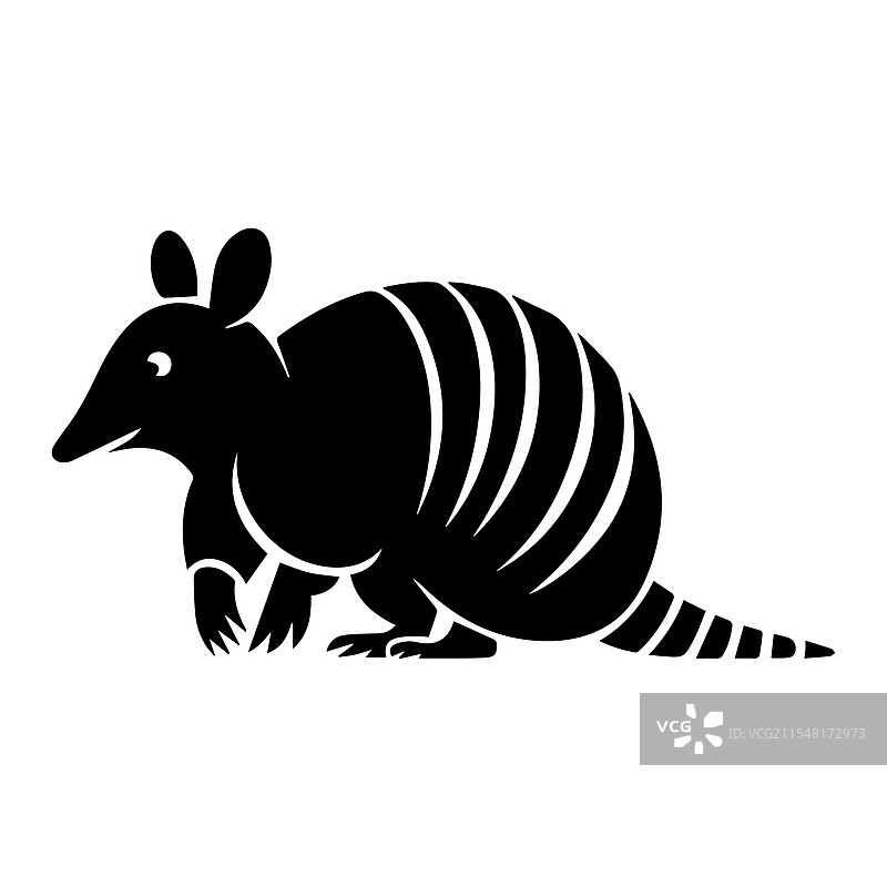 犰狳轮廓-1图片素材