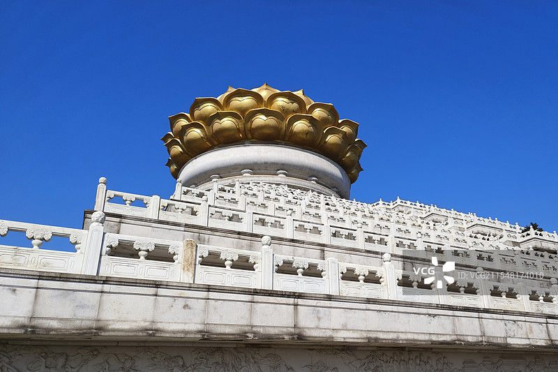 浙江省绍兴市会稽山兜率天宫图片素材