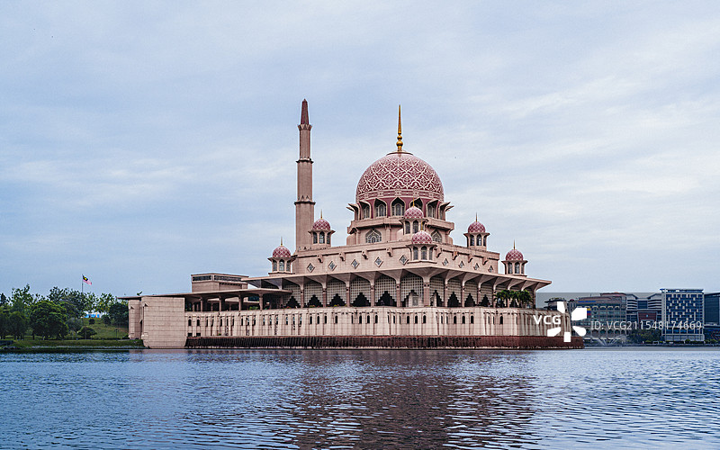 吉隆坡布城粉红清真寺图片素材
