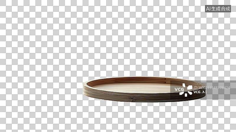 【AI数字艺术】禅宗电商产品展台木制茶盘免抠图形图片素材