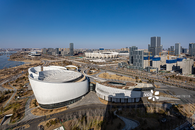 西安奥体中心图片素材