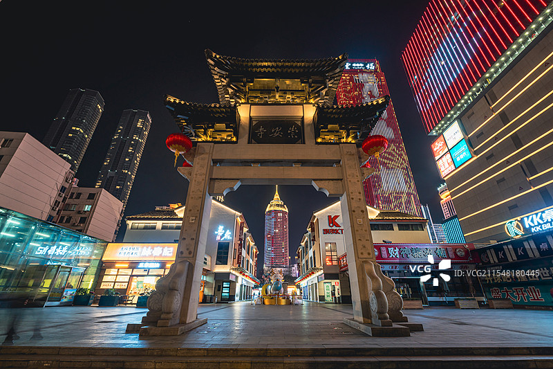 无锡崇安寺图片素材