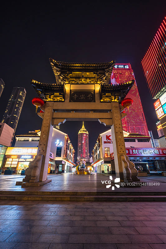 无锡崇安寺图片素材