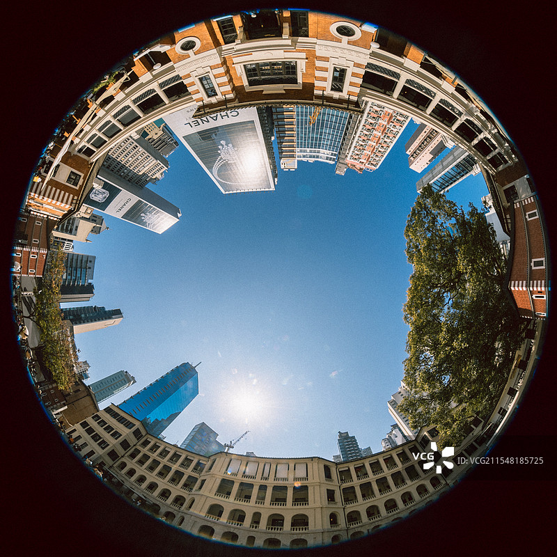 香港城市街道景观图片素材