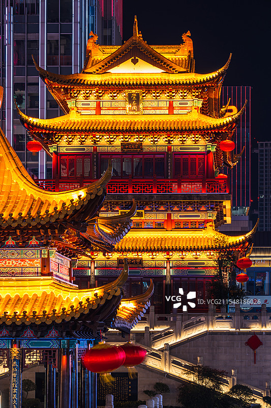 无锡崇安寺图片素材