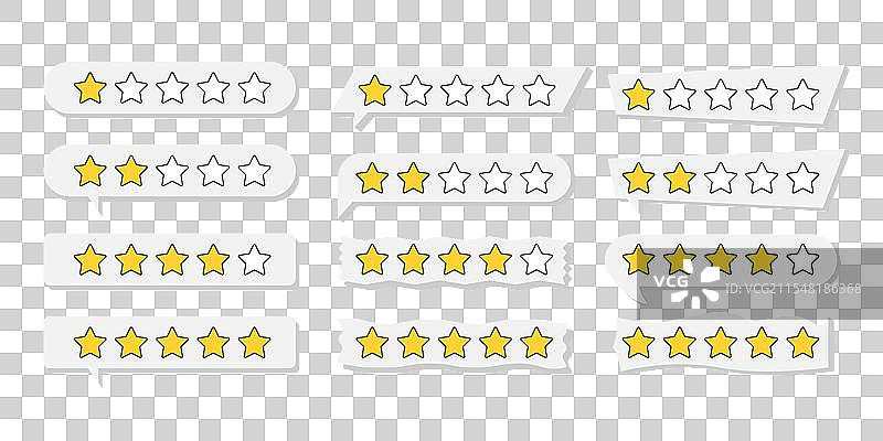 五星好评 现代风格图片素材