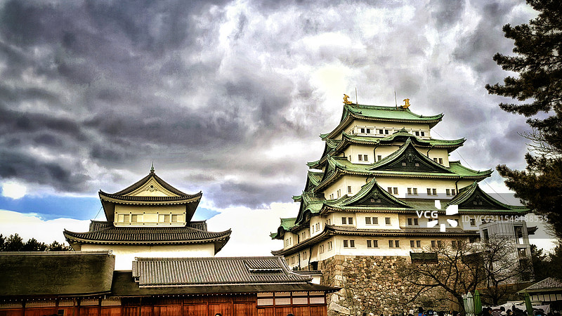 名古屋城天守阁图片素材