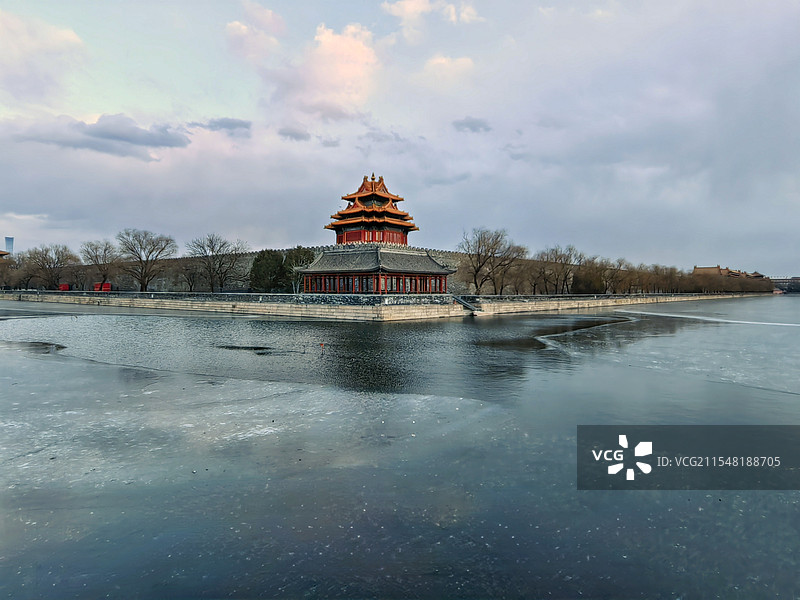 北京故宫角楼图片素材