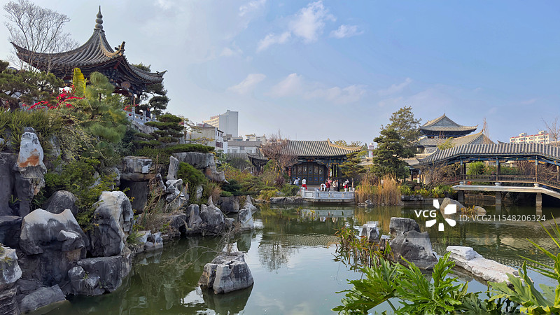 云南建水古城-朱家花园图片素材