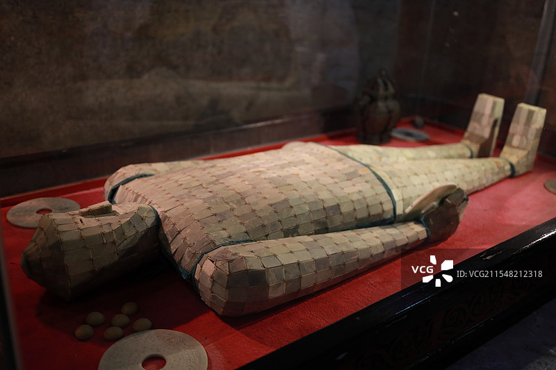 芒砀山-汉梁王陵-金缕玉衣-兵马俑图片素材