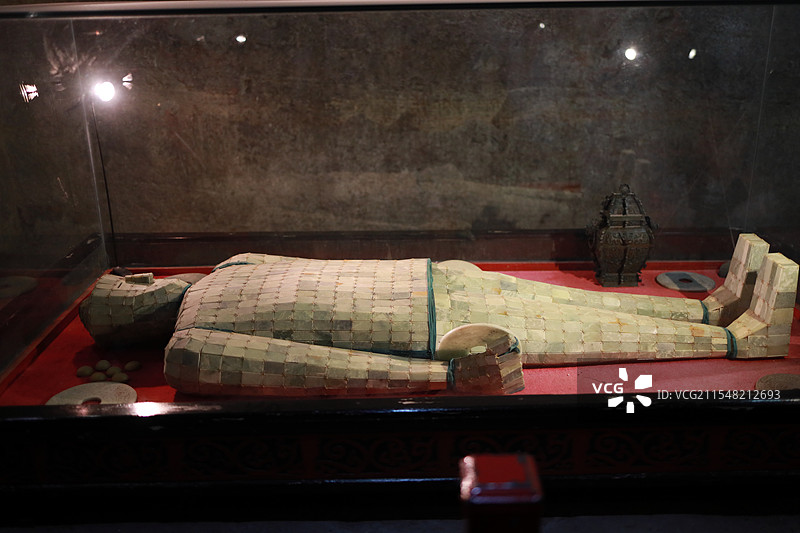 芒砀山-汉梁王陵-金缕玉衣-兵马俑图片素材