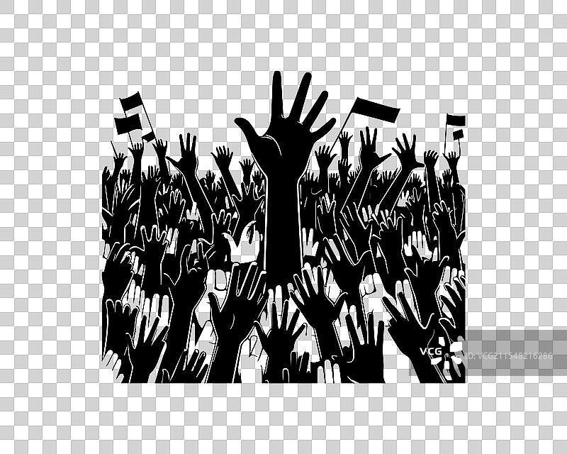 黑色手的图像图片素材