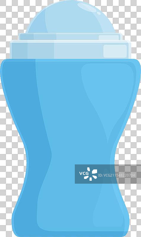 卡通香水皮肤的清洁图标图片素材