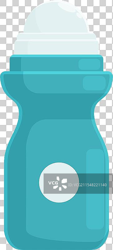 自然滚珠除臭剂图标卡通图案图片素材