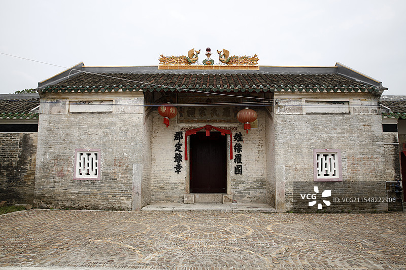 广西贺州市临贺故城罗氏宗祠图片素材