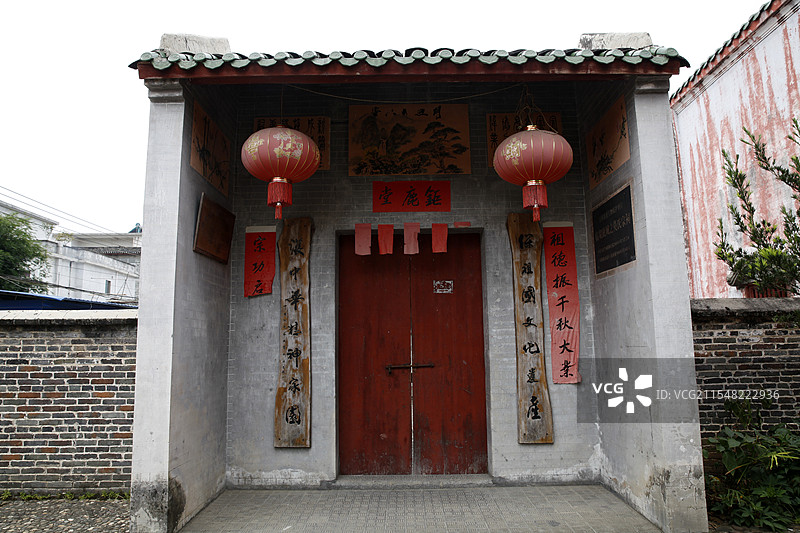 广西贺州市临贺故城莫氏宗祠图片素材