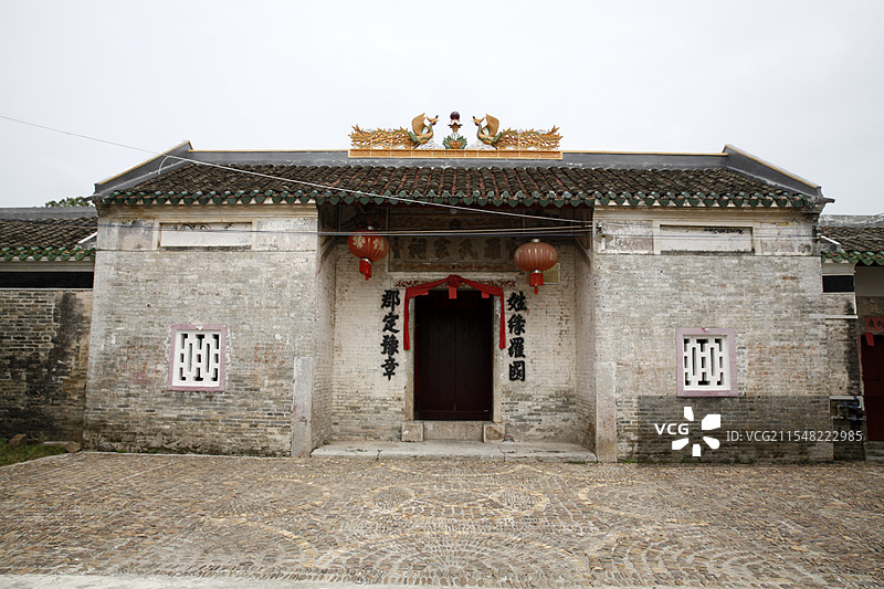 广西贺州市临贺故城罗氏宗祠图片素材