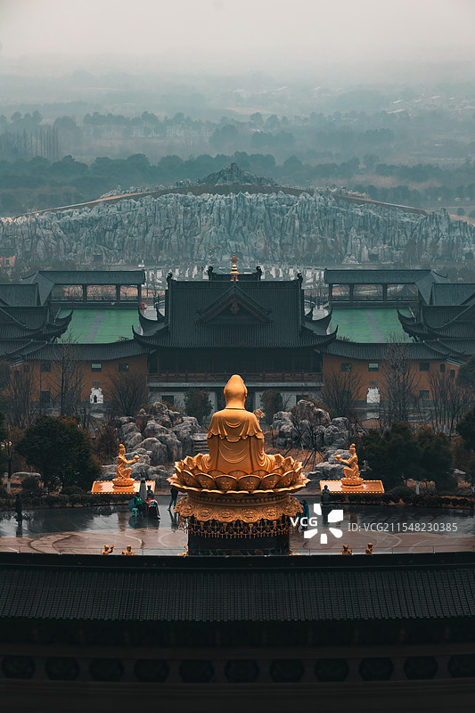 禅林静谧图片素材