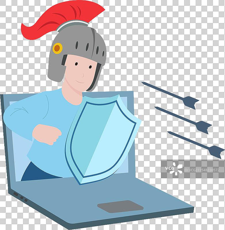 互联网安全或网络安全图片素材