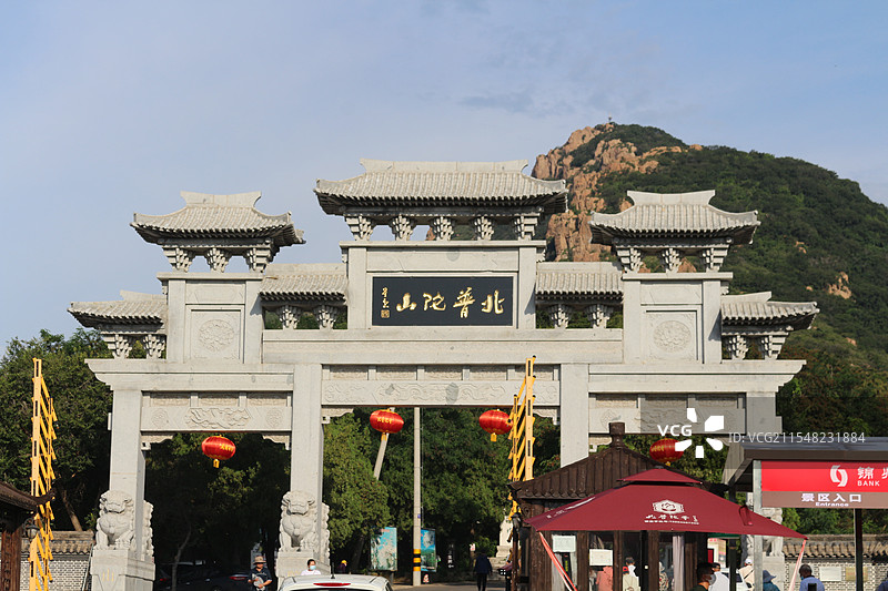 北普陀山图片素材