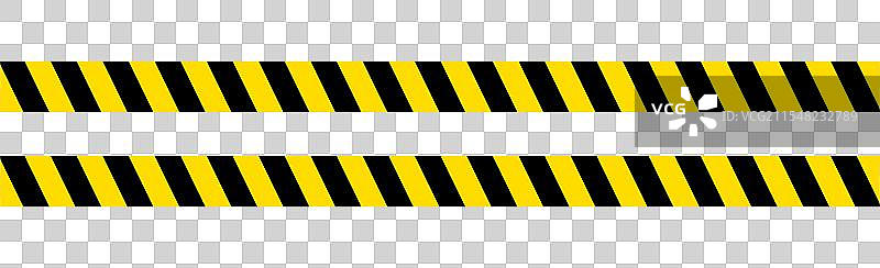 黄色警戒带黑色条纹图片素材