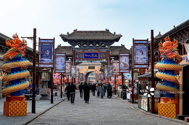 青海湟源县非遗牌灯图片素材