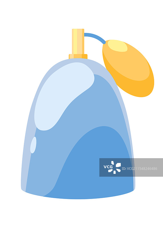 卡通香水瓶，香水和香氛水图片素材