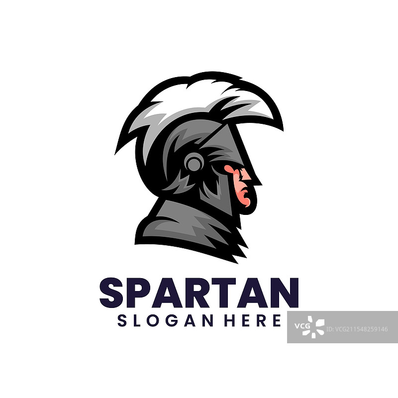 斯巴达标志设计图片素材