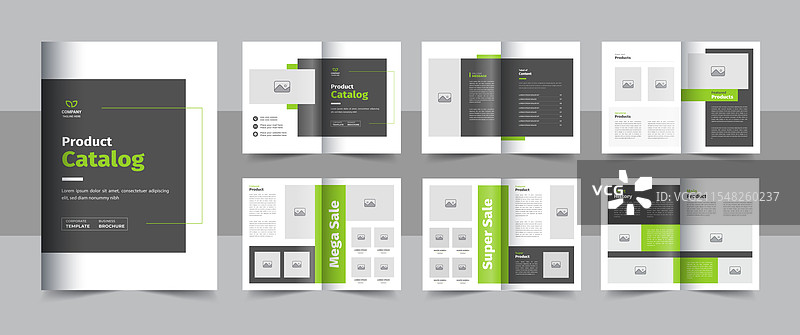 产品目录宣传册设计模板图片素材