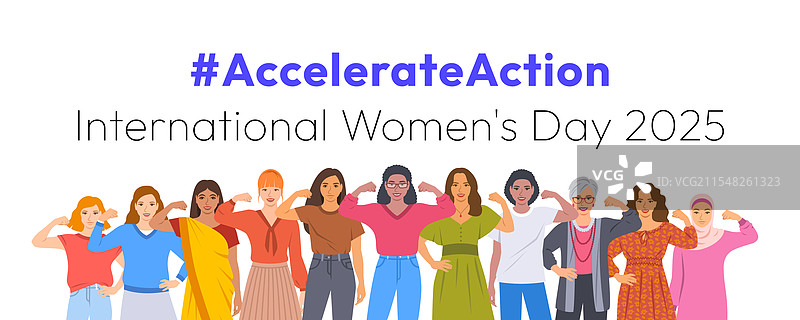 加速行动 国际妇女节 2025图片素材