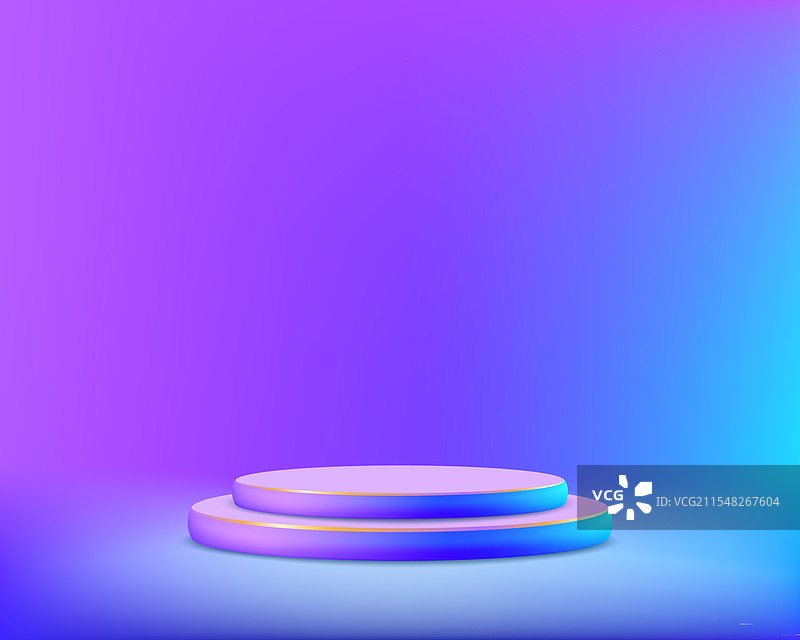 空的讲台或带台阶的基座图片素材