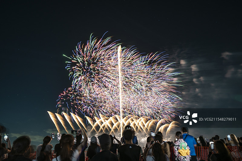 2024利根川烟火大会图片素材