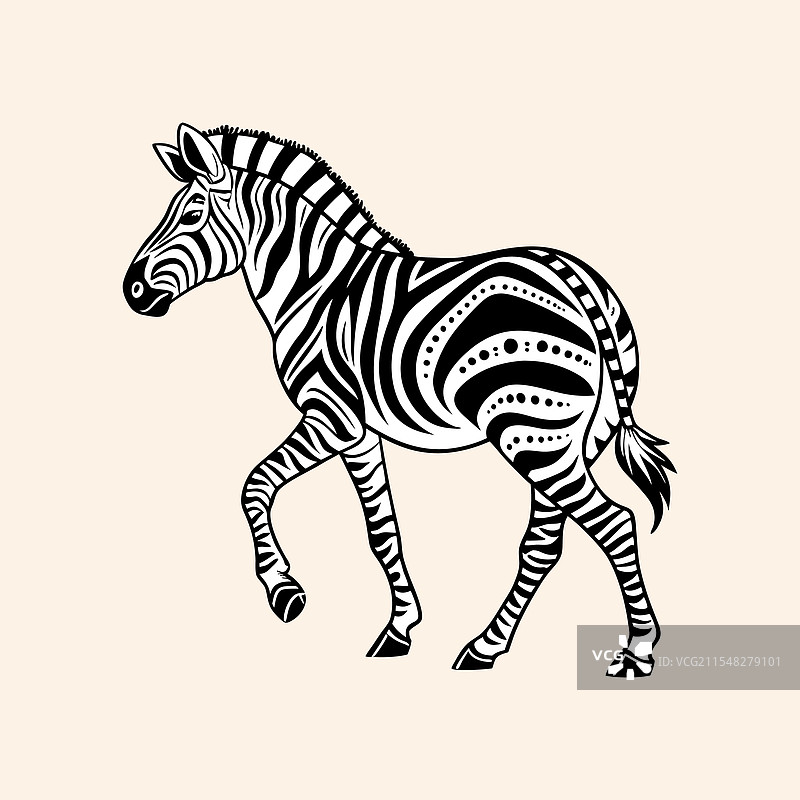 斑马艺术图片素材