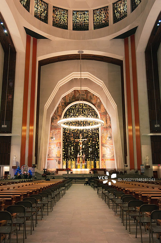 加拿大蒙特利尔圣约瑟夫教堂图片素材