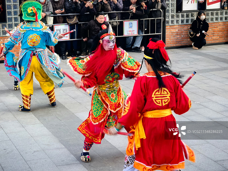 非遗竿傀儡戏图片素材