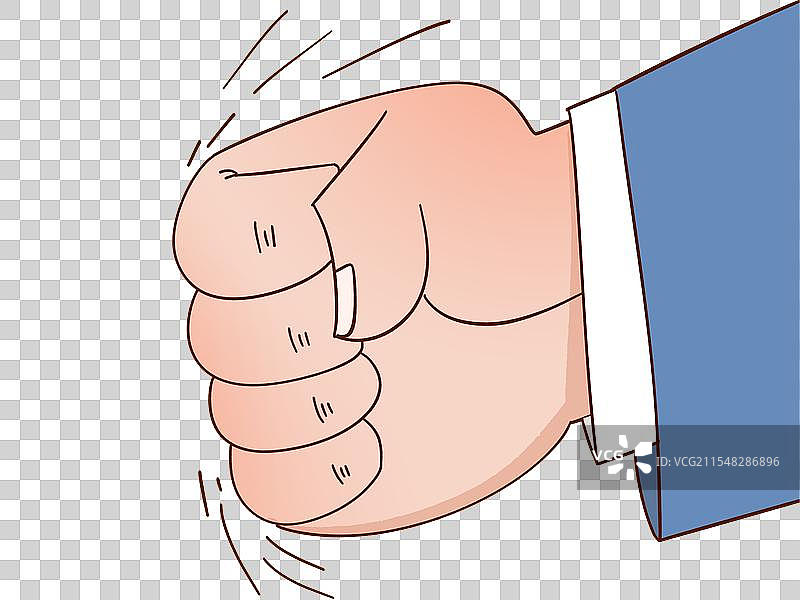 挥拳 手势 手臂打击 动态 握拳图片素材