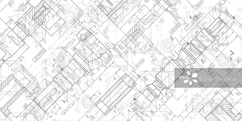 机械工程技术图纸背景图片素材