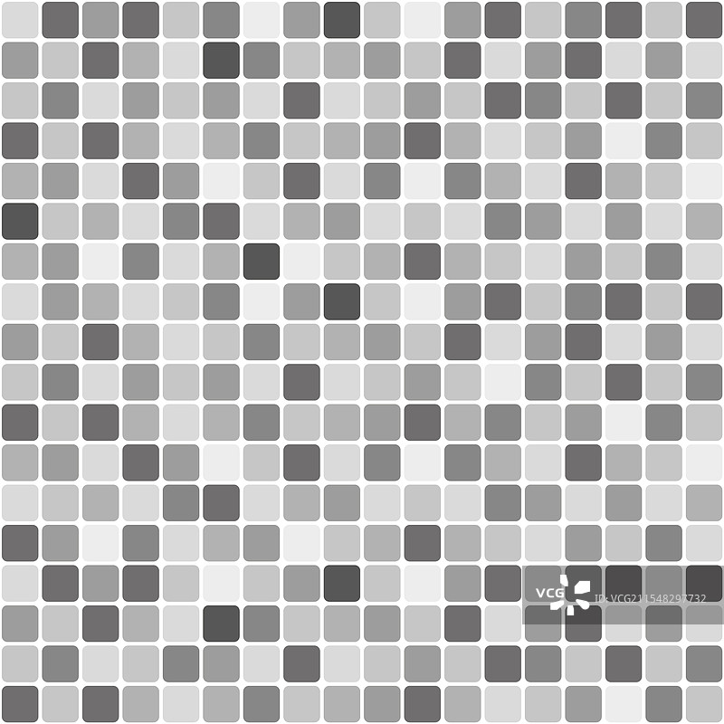 黑色圆形方块瓷砖的马赛克图片素材