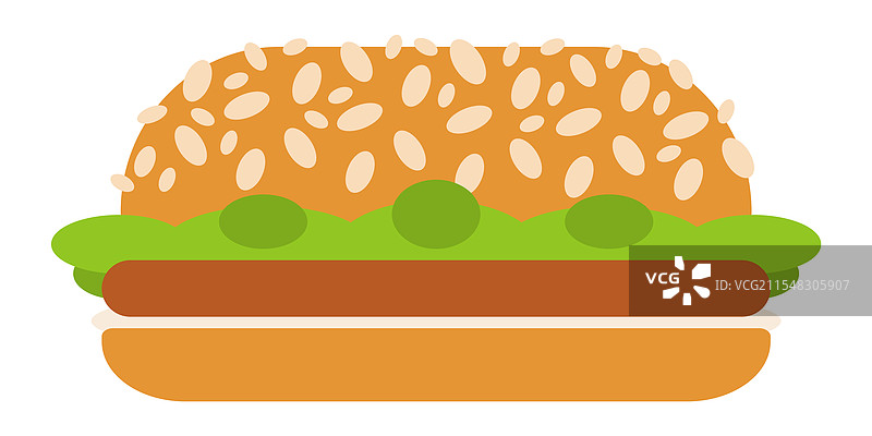 鸡肉汉堡 鸡肉三明治 快餐图片素材