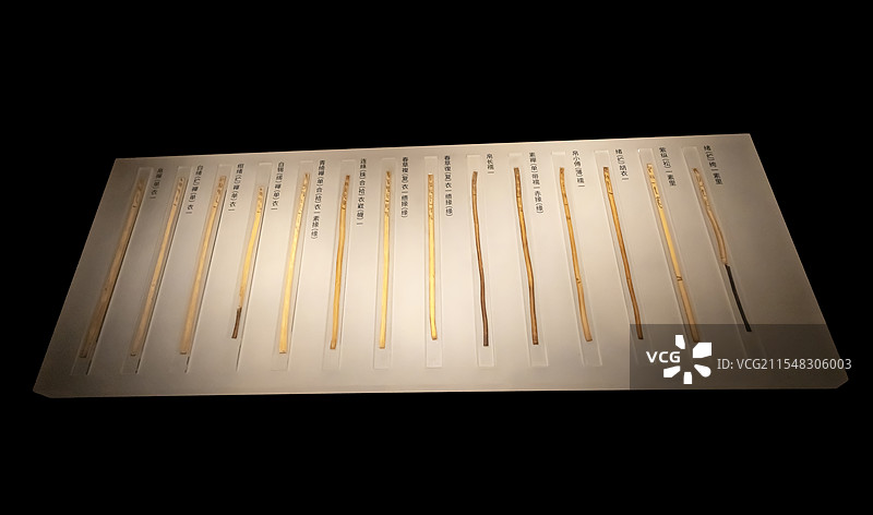 衣物遣册 马王堆汉墓 利豨墓出土 湖南博物院图片素材