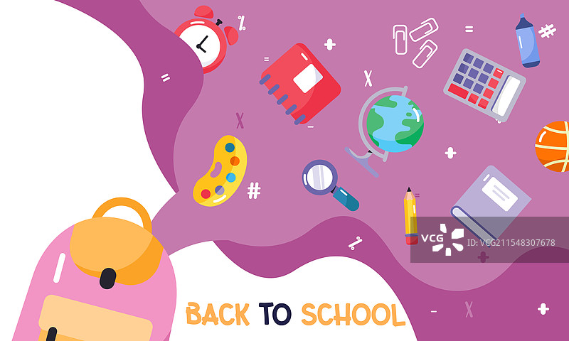 返校背景图片素材