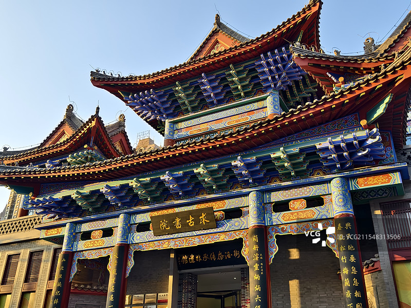 兰州老街图片素材