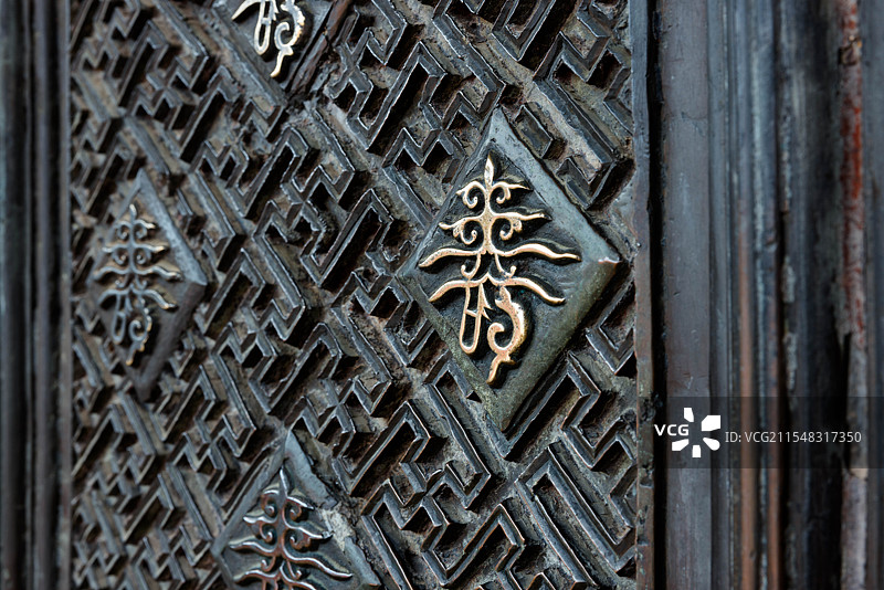 金殿纯铜铸殿局部特写照片图片素材